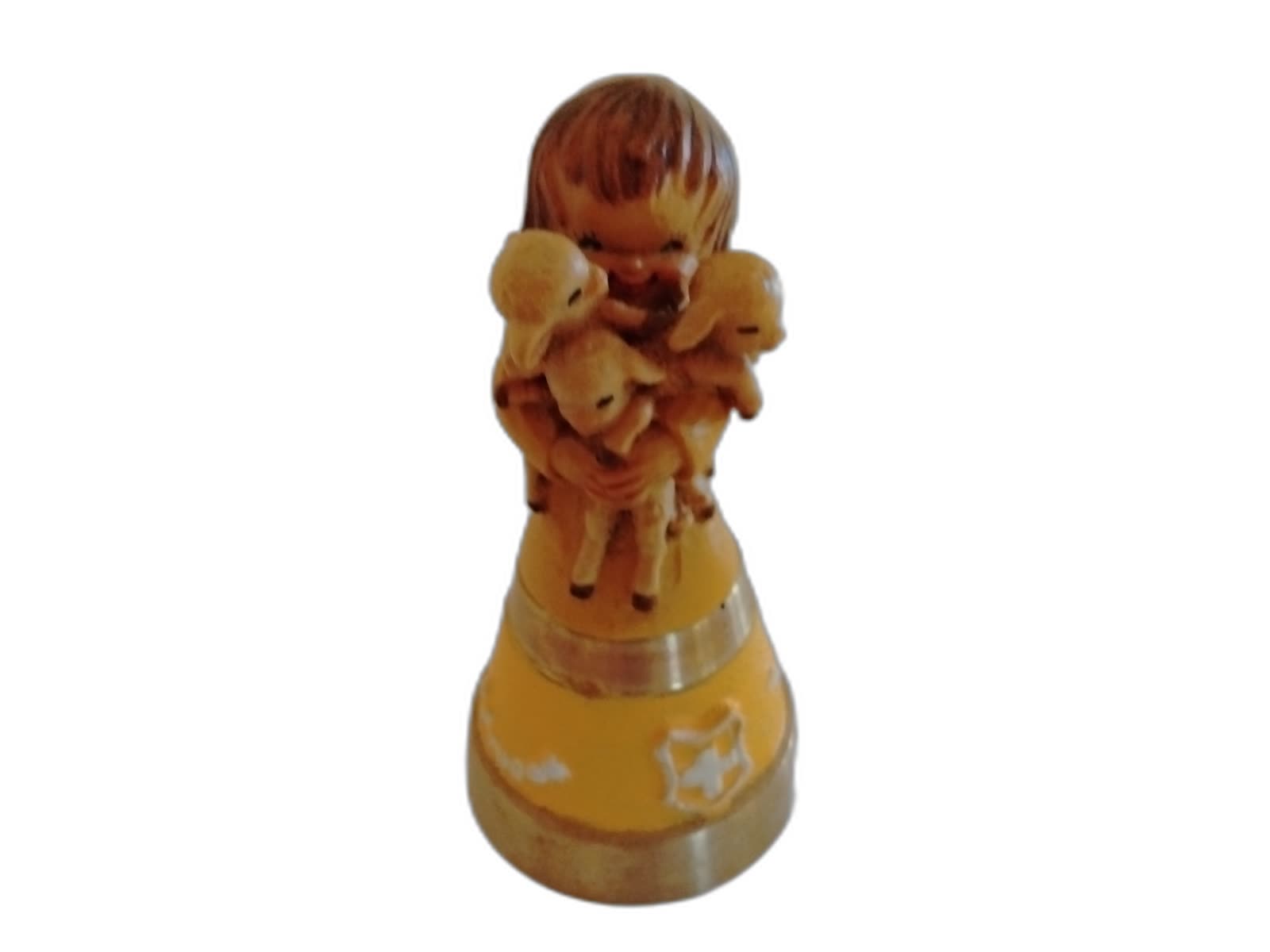 A-174 - Girl with Three Lambs Bell - Photo 1