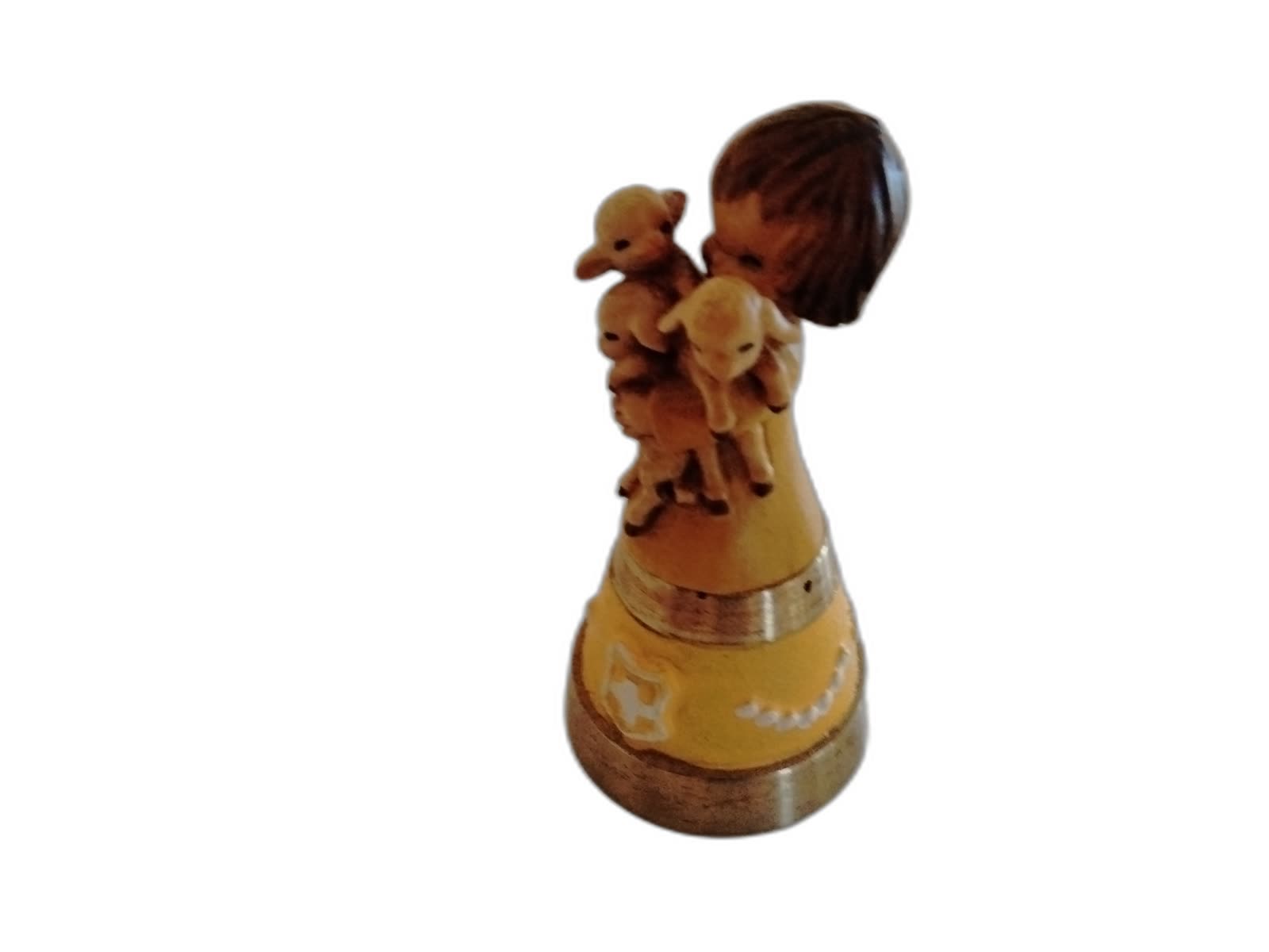 A-174 - Girl with Three Lambs Bell - Photo 3