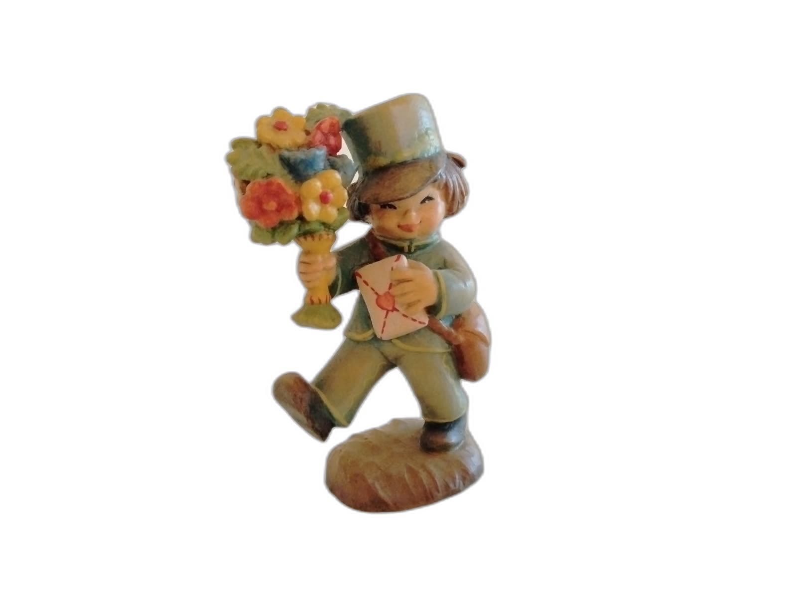 A-175 - Mail Carrier with Flowers and Gift - Photo 1