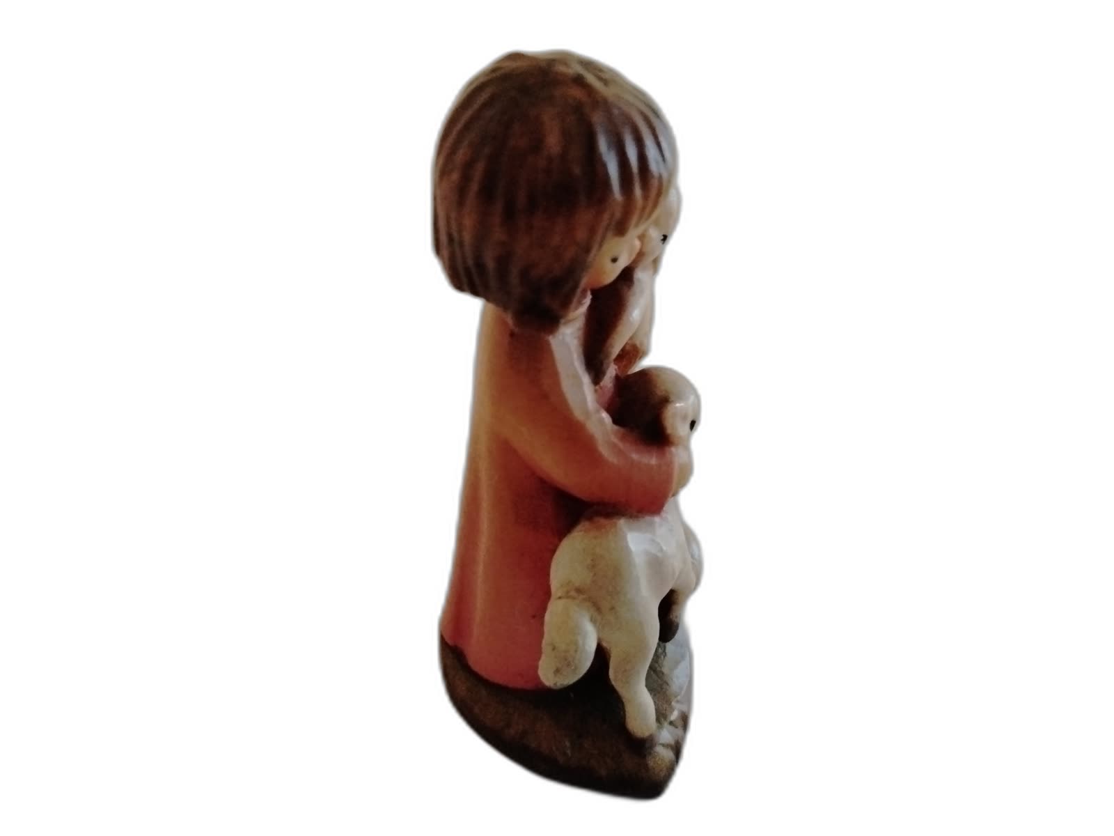 A-179 - Girl Carrying Three Lambs - Photo 3