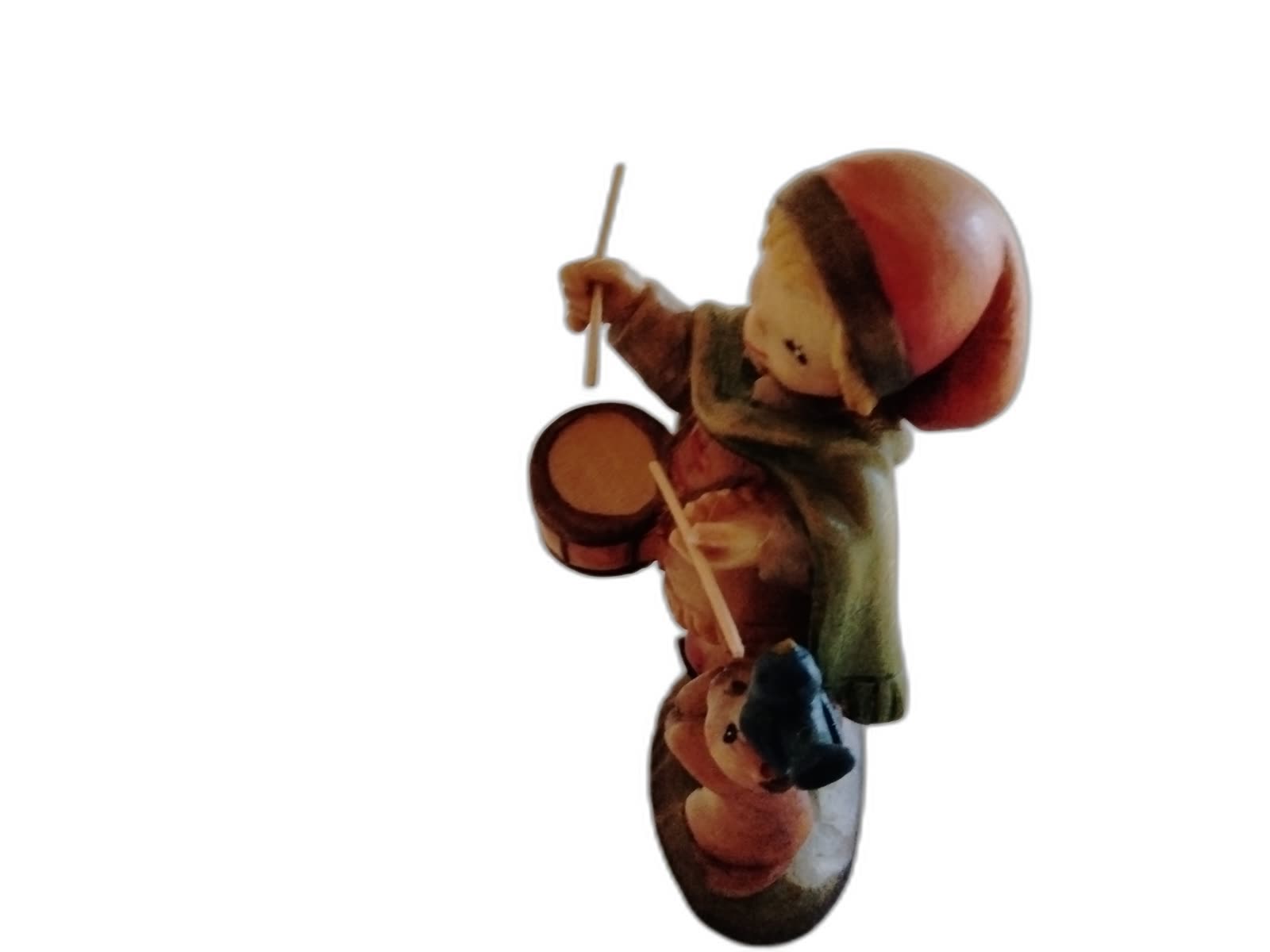 A-182 - Drummer Boy with Rabbit and Bird - Photo 3