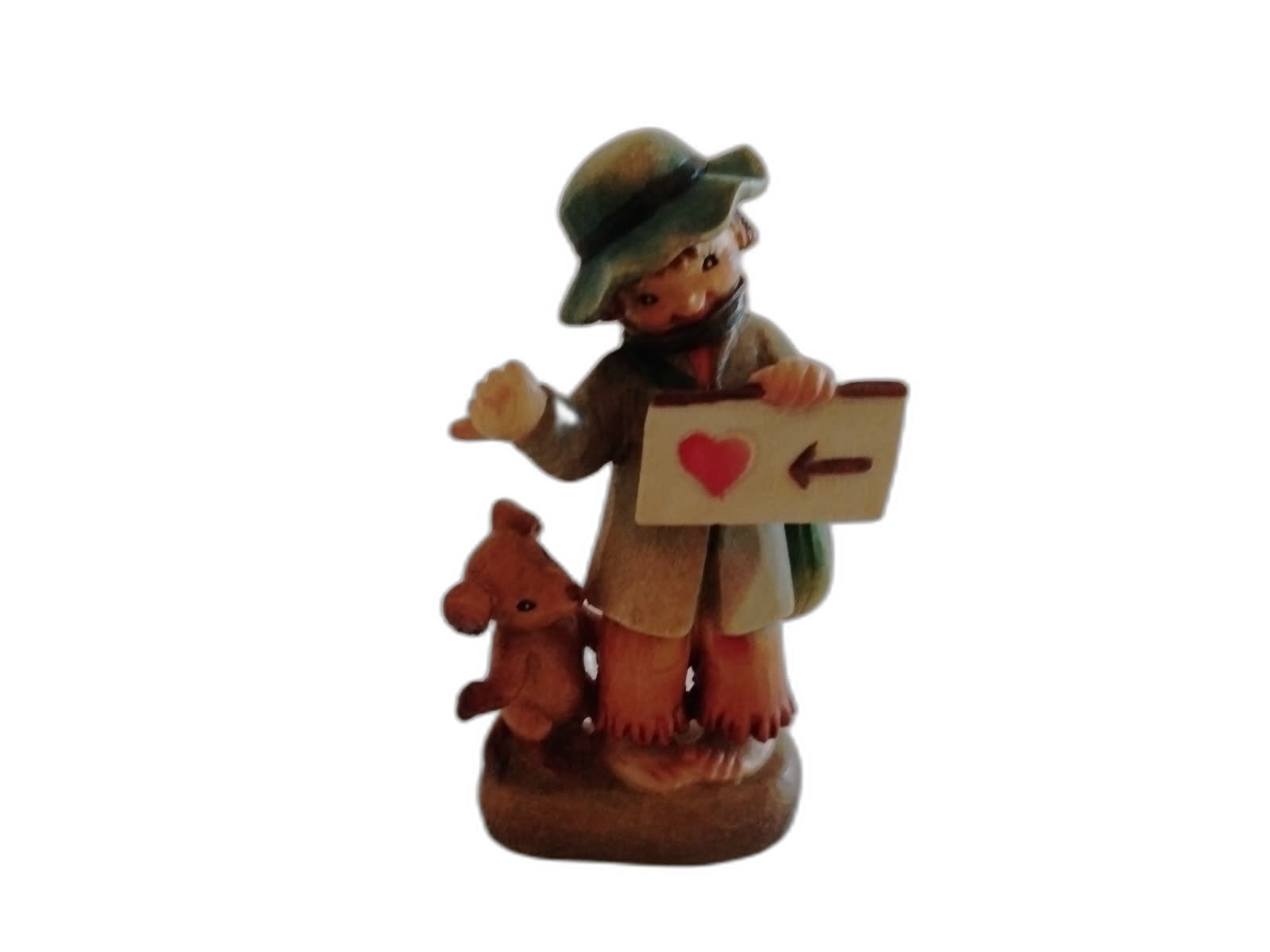 A-184 - Hitchhiking Boy with Dog - Photo 1