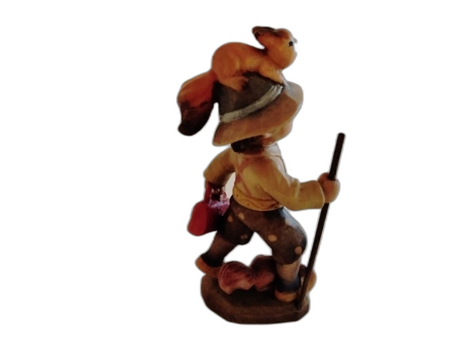 A-185 - Boy with Walking Stick and Squirrels - Photo 3