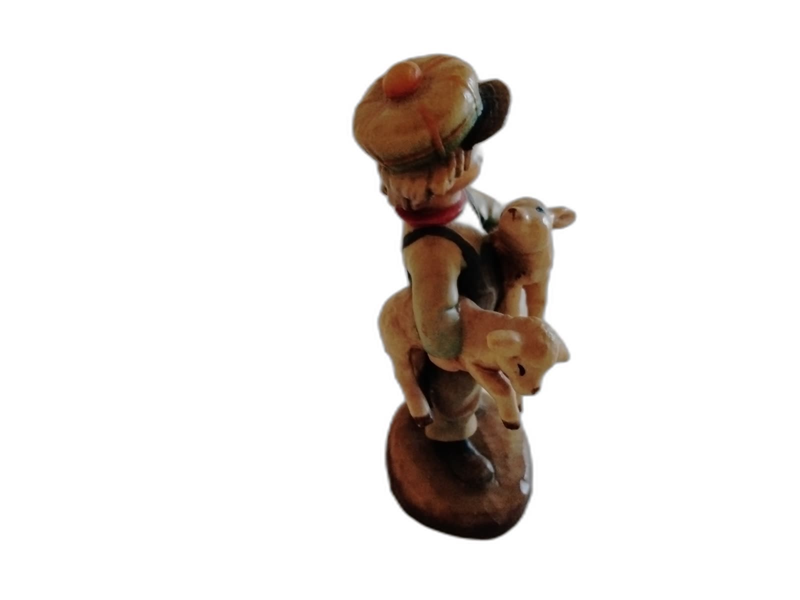 A-186 - Boy Carrying Two Lambs - Photo 2