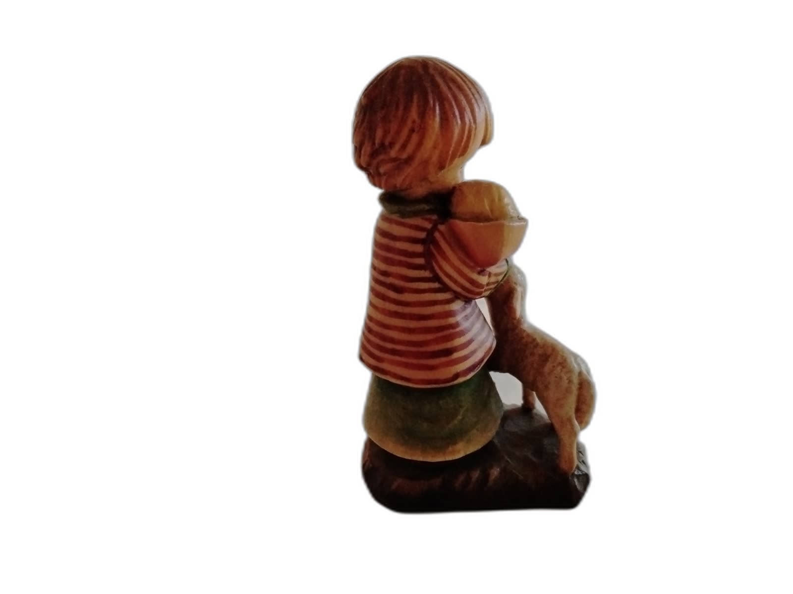 A-196 - Girl Holding a Baby with Lamb - Photo 3