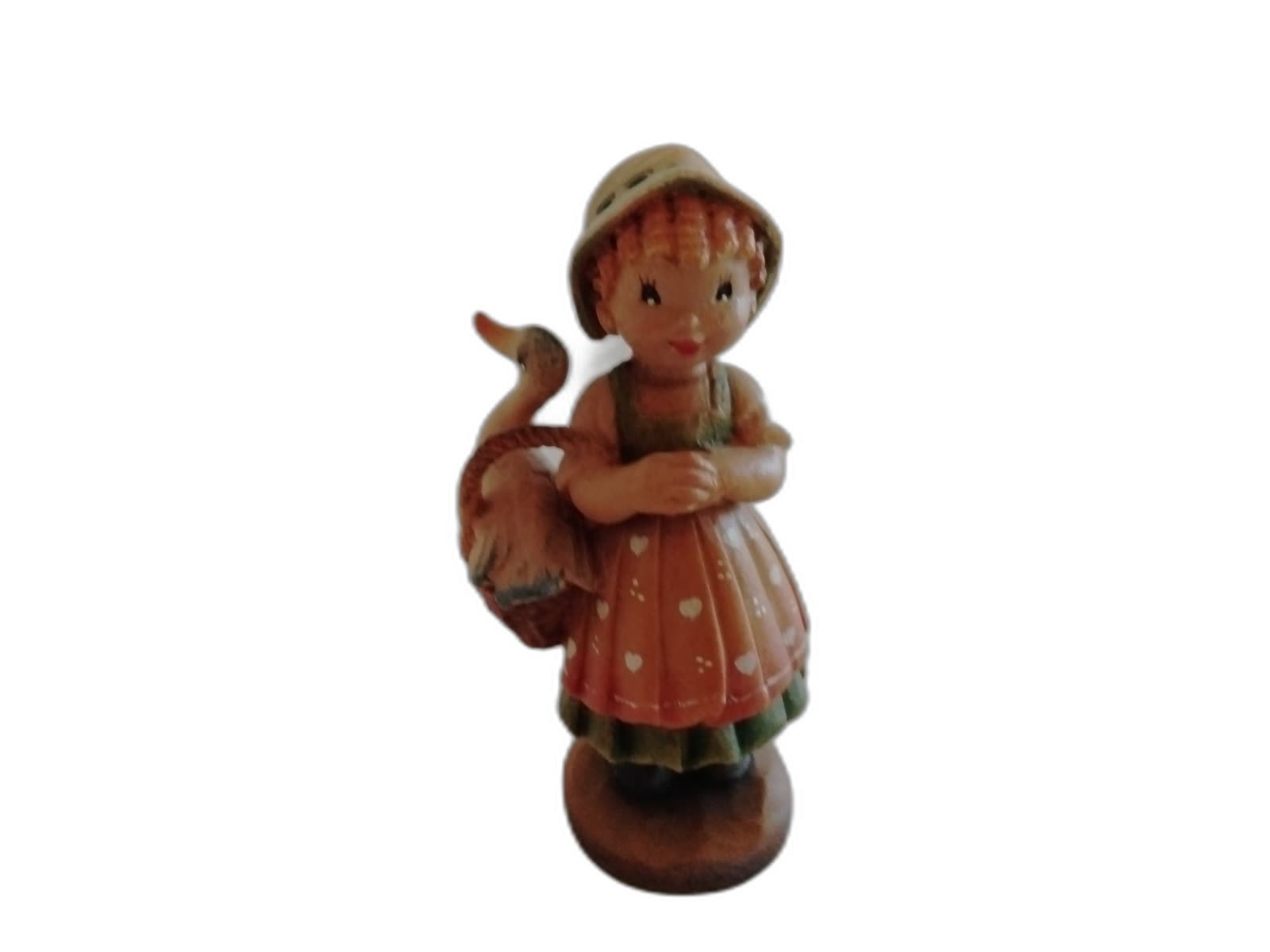 A-201 - Girl Carrying a Duck Basket - Photo 1