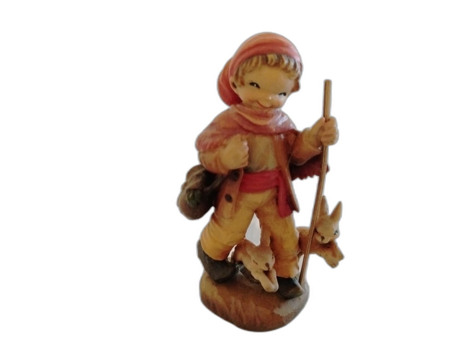 A-204 - Traveling Boy with Walking Stick - Photo 1