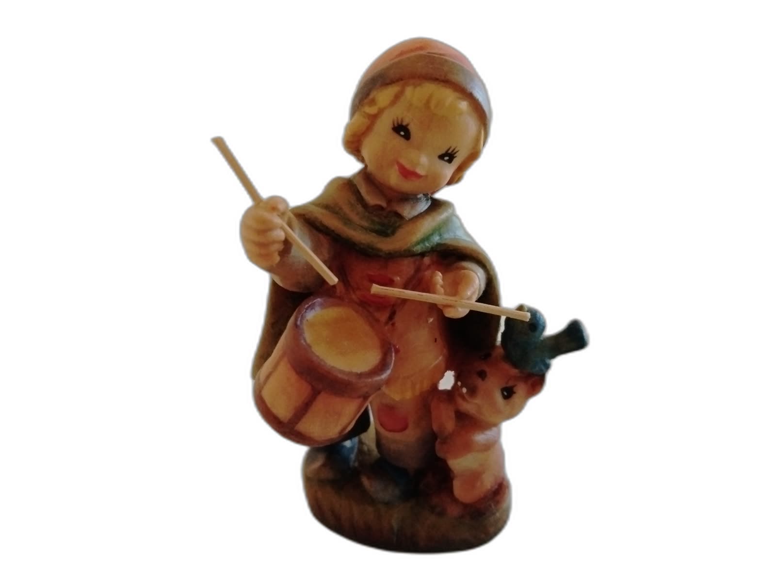 A-206 - Drummer Boy with Rabbit and Bird - Photo 1