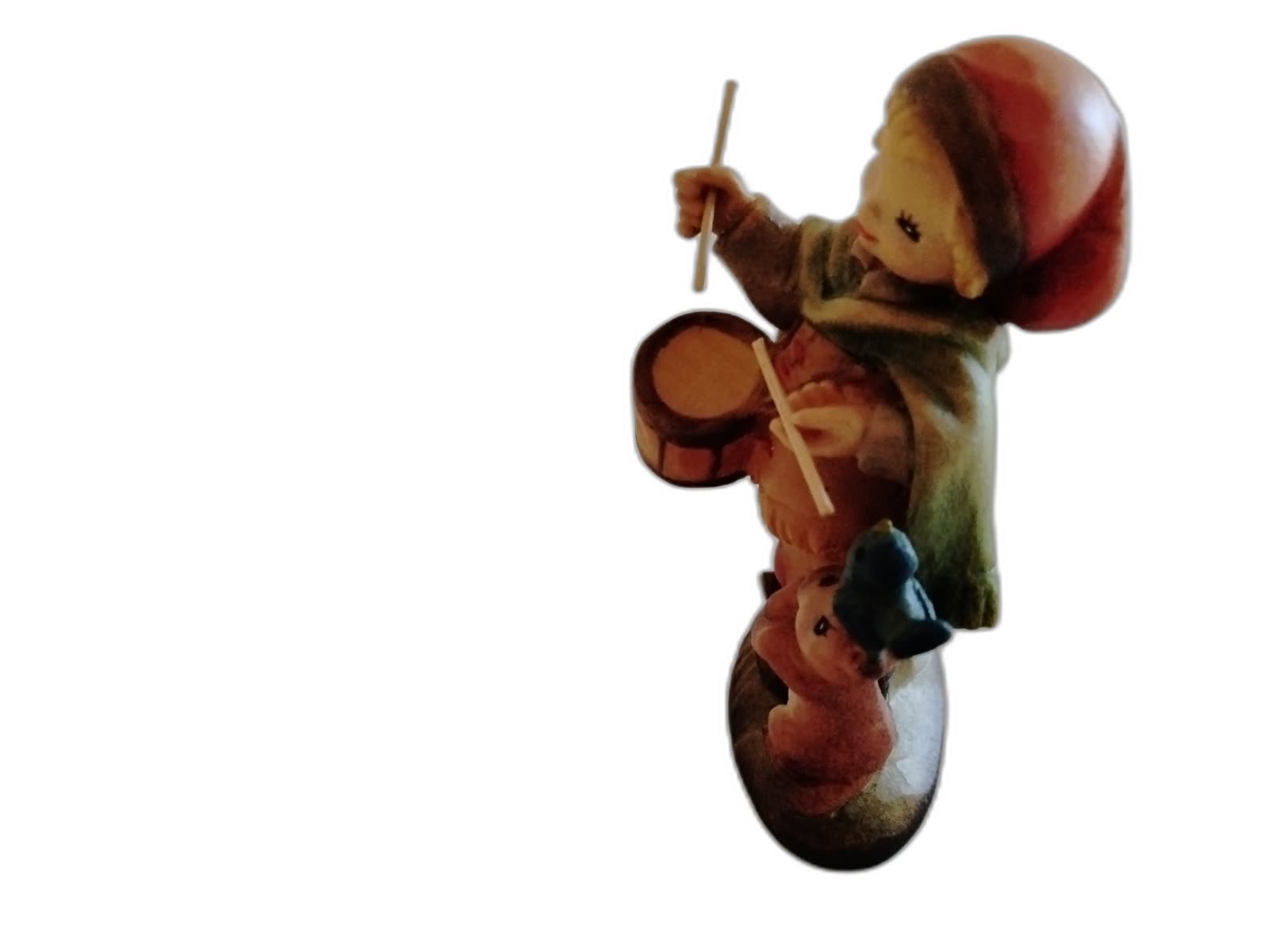 A-206 - Drummer Boy with Rabbit and Bird - Photo 2