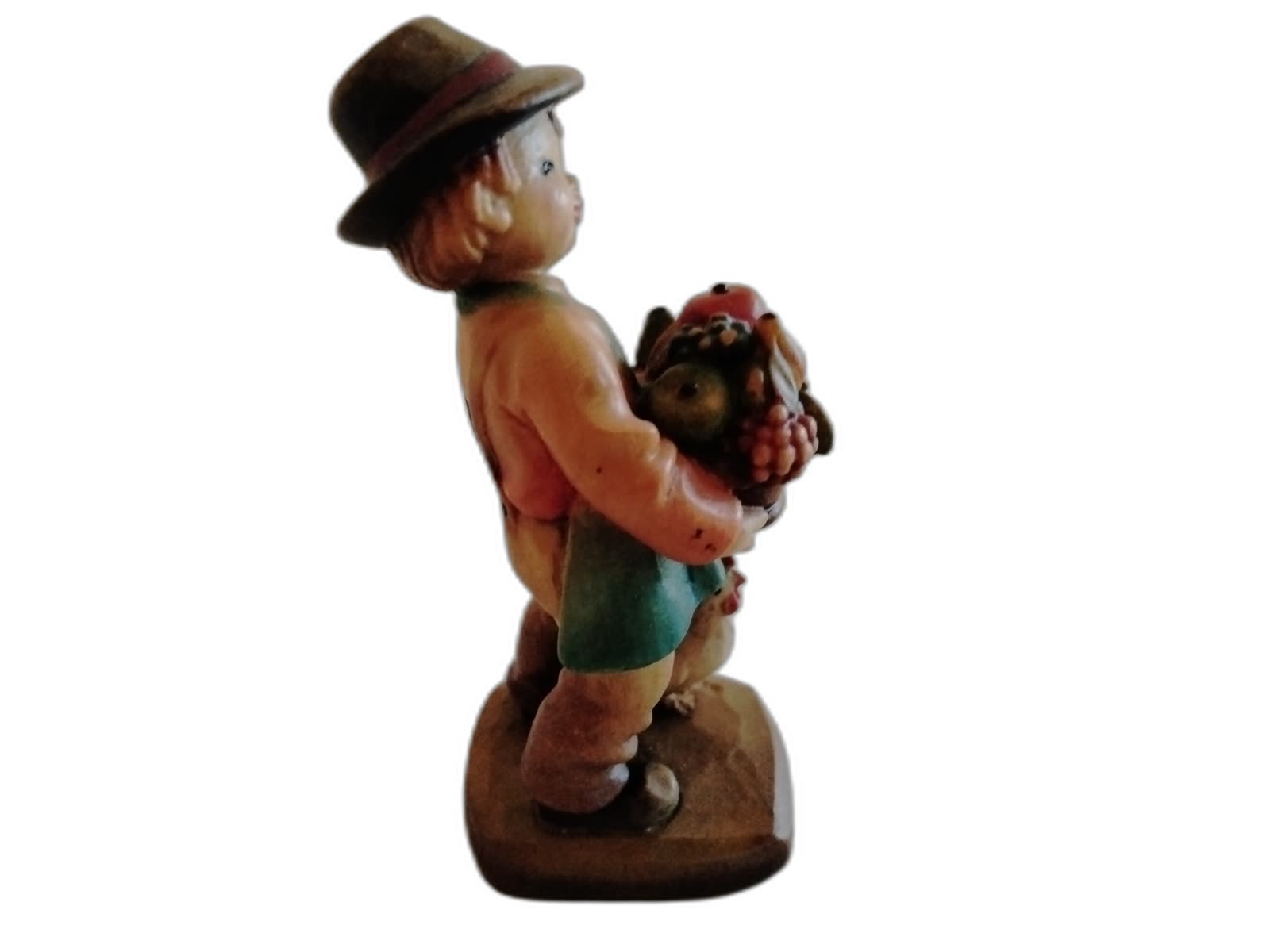 A-209 - Farmer with Fruit Basket and Chicken - Photo 3