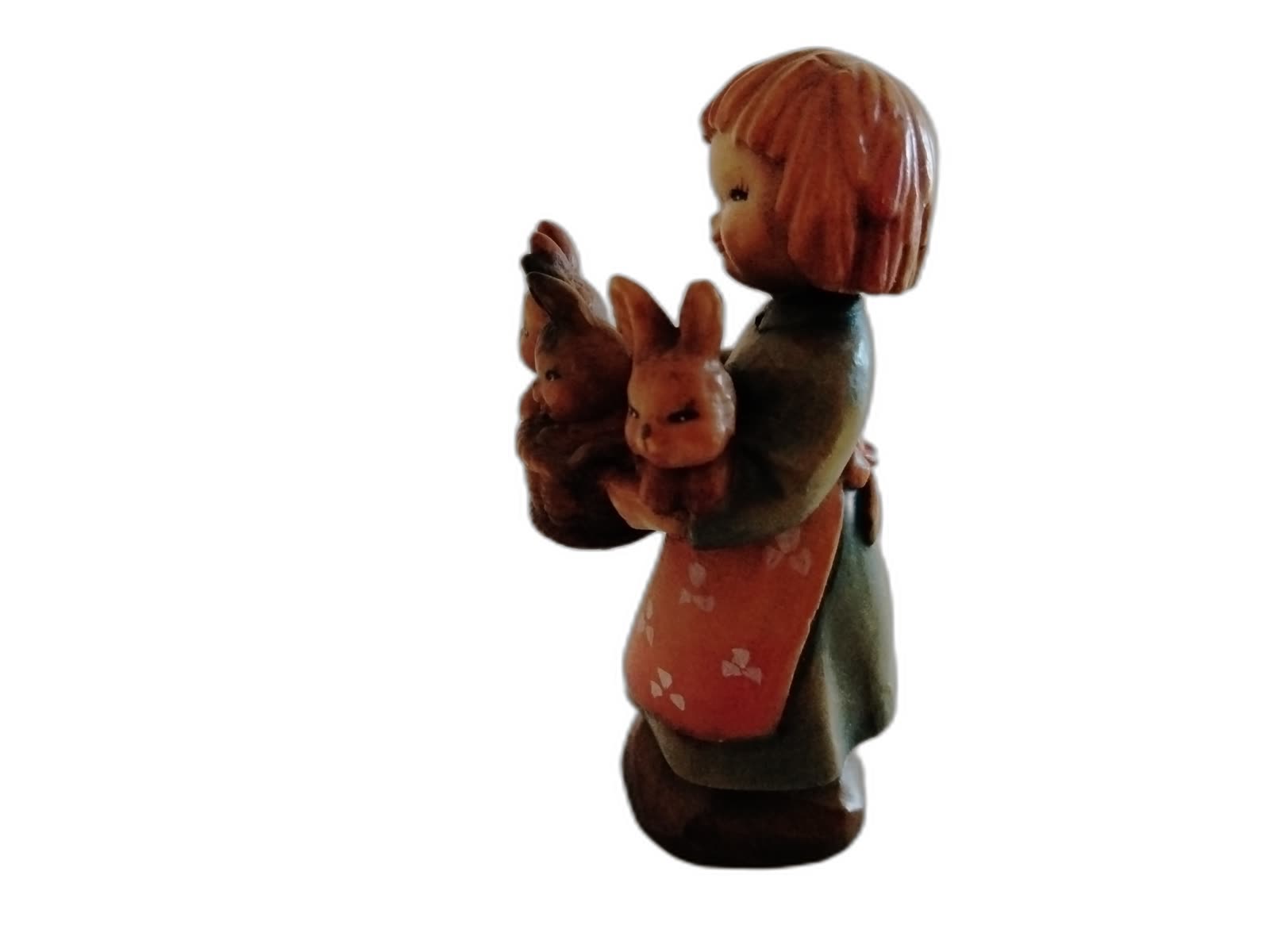 A-210 - Girl Carrying a Basket of Rabbits - Photo 2