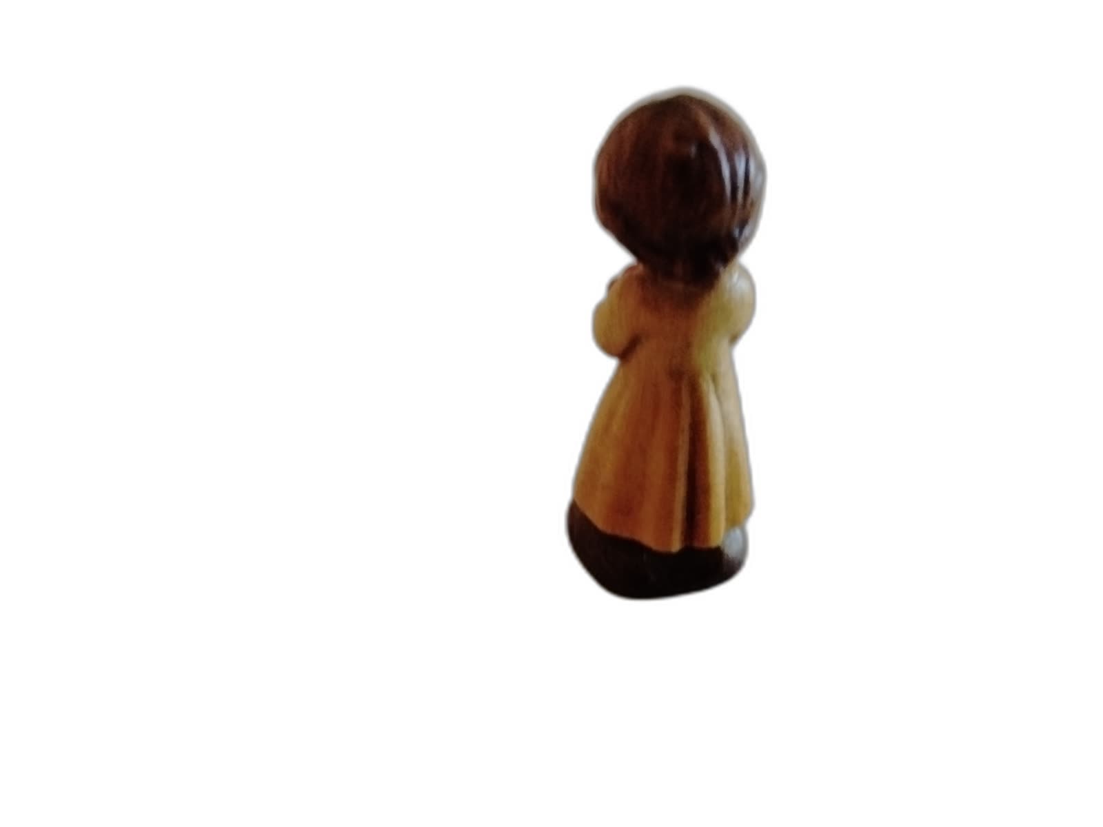 A-218 - Miniature Girl Holding Flower with Bird - Photo 4