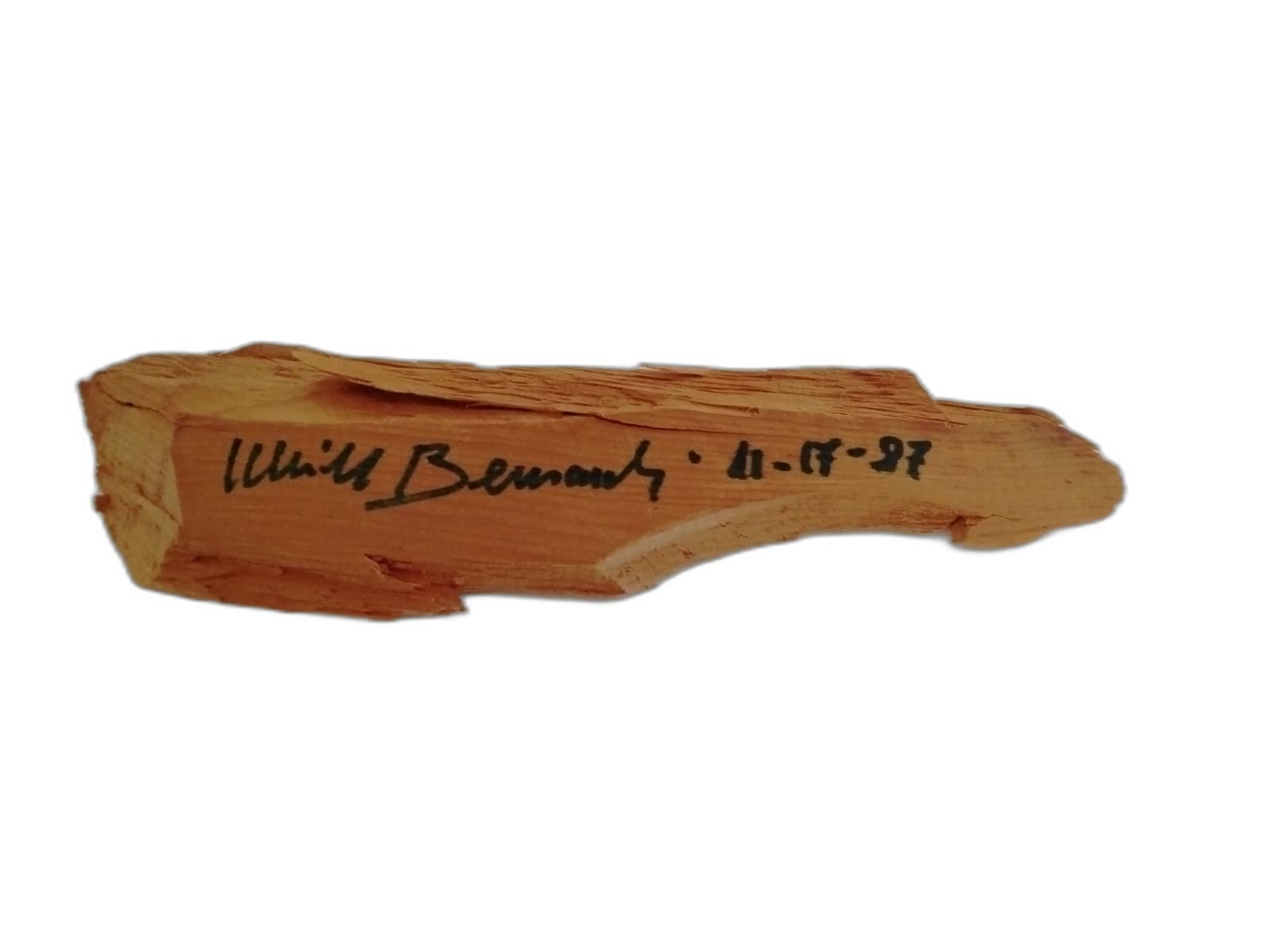 A-227 - Ulrich Bernardi Signed Wood Samples - Set of Three - Photo 1