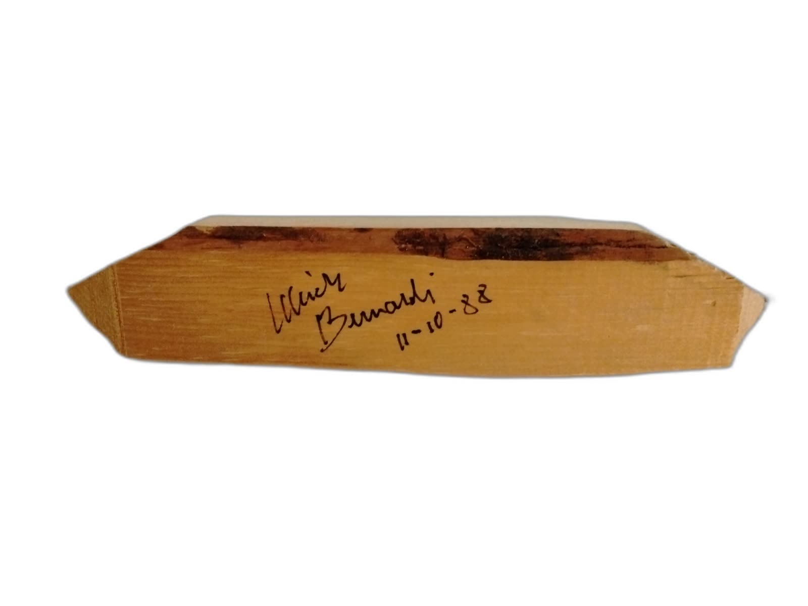 A-227 - Ulrich Bernardi Signed Wood Samples - Set of Three - Photo 2