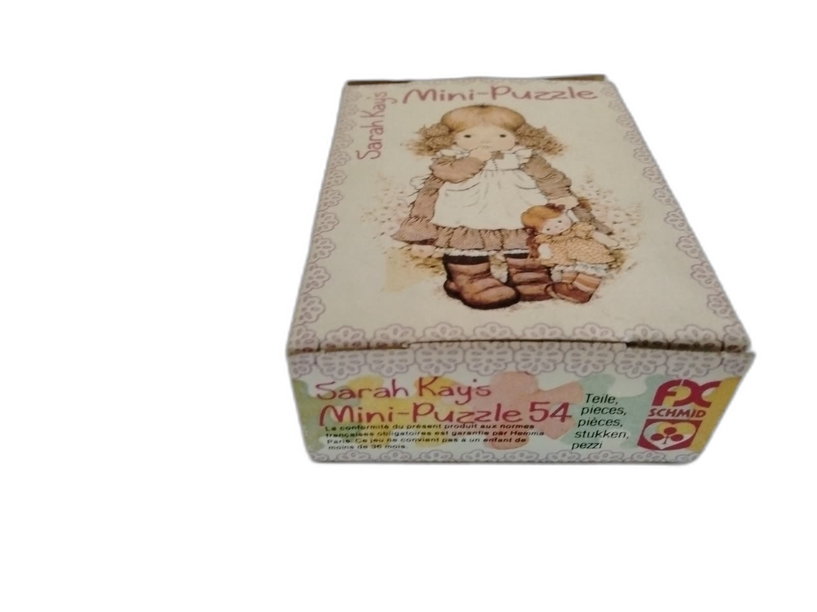A-229 - Girl with Ragdoll Mini-Puzzle 54 - Photo 5