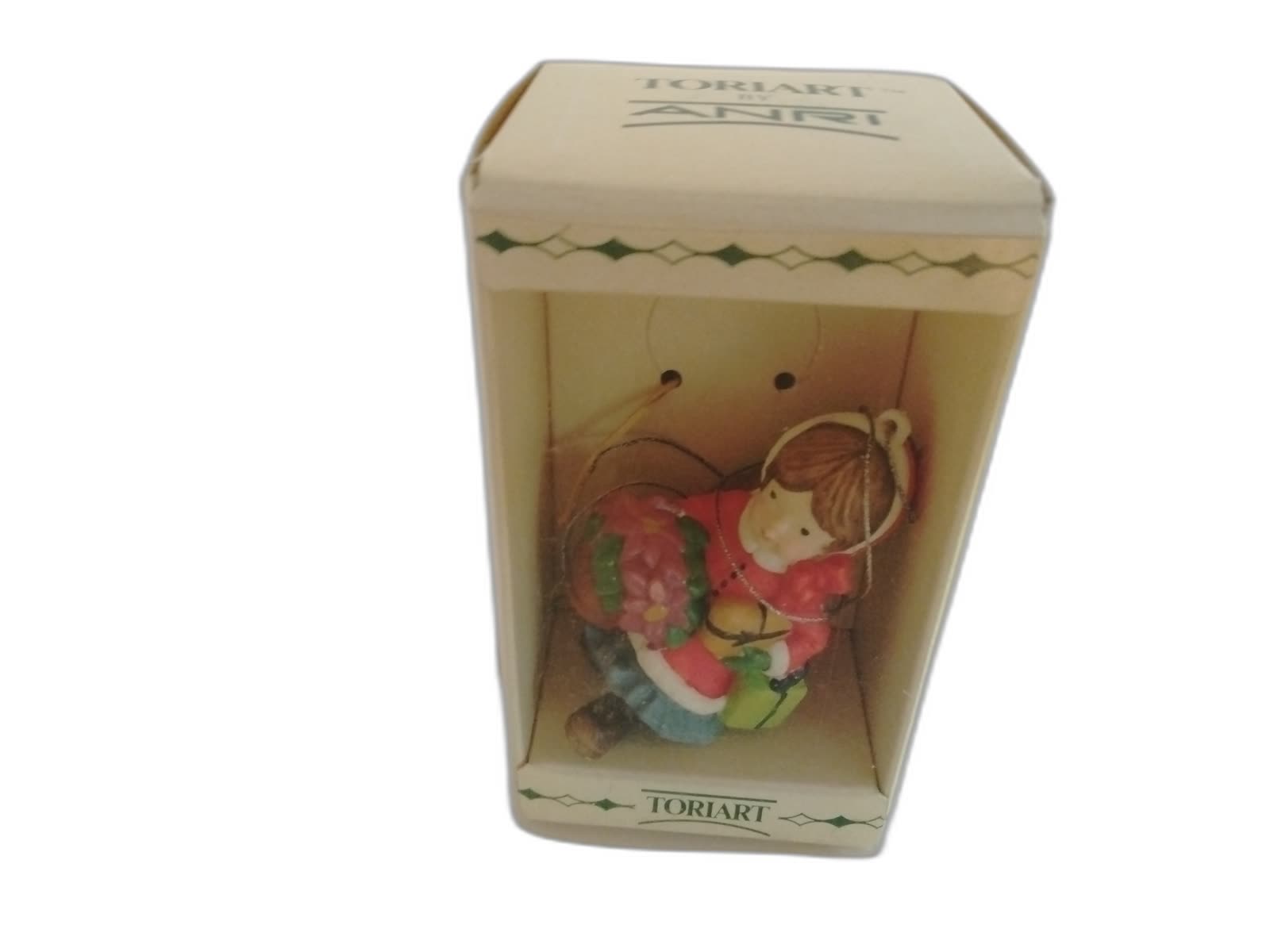 A-230 - Girl with Gifts Christmas Ornament - Photo 1