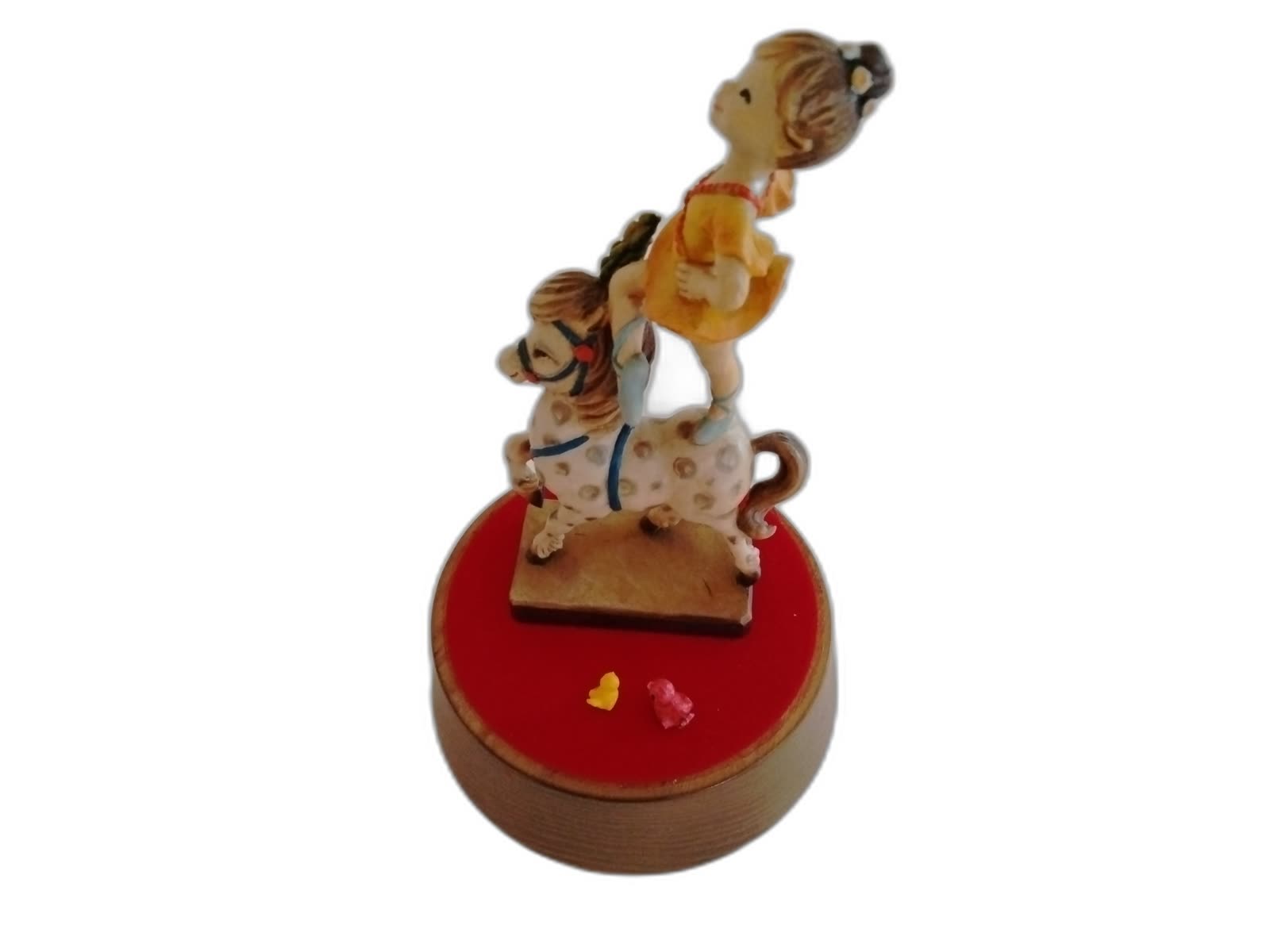 A-234 - Ballerina on Circus Horse Music Box - Photo 1