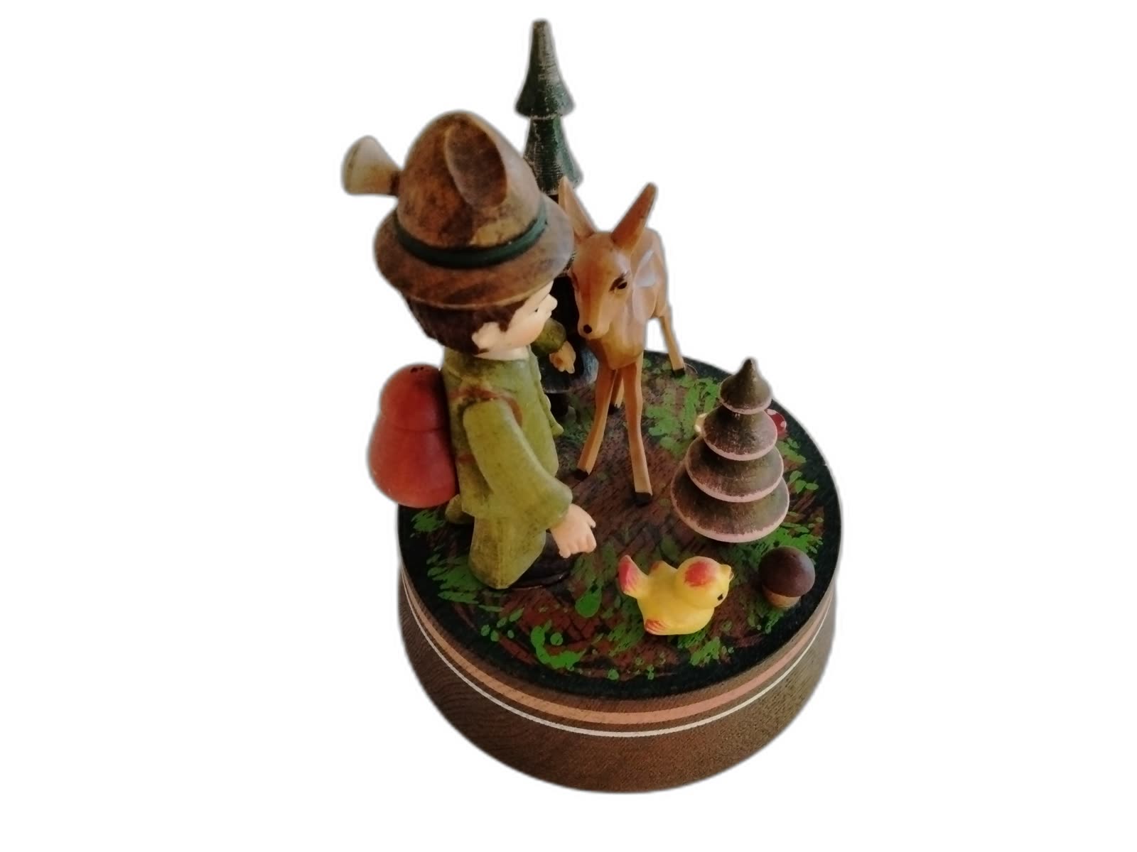 A-235 - Boy with Deer Music Box - Photo 2