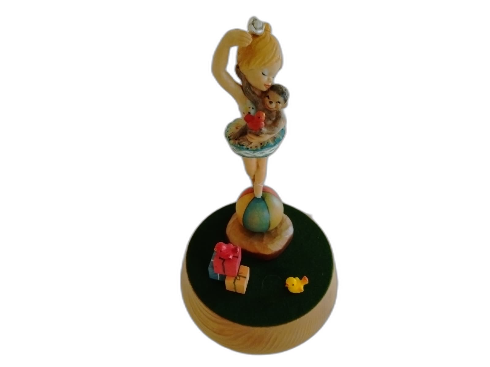 A-236 - Ballerina on Ball Music Box - Photo 1