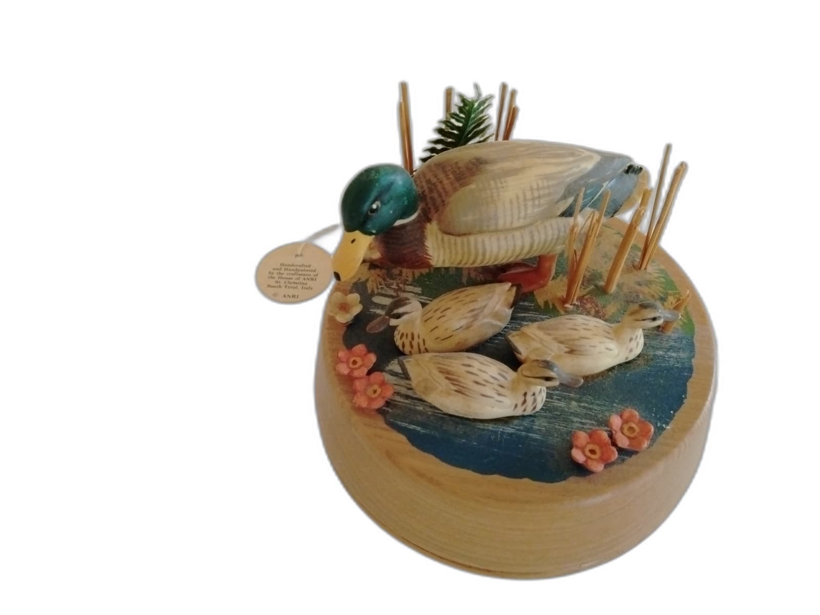 A-237 - Mallard Ducks Music Box - Photo 1