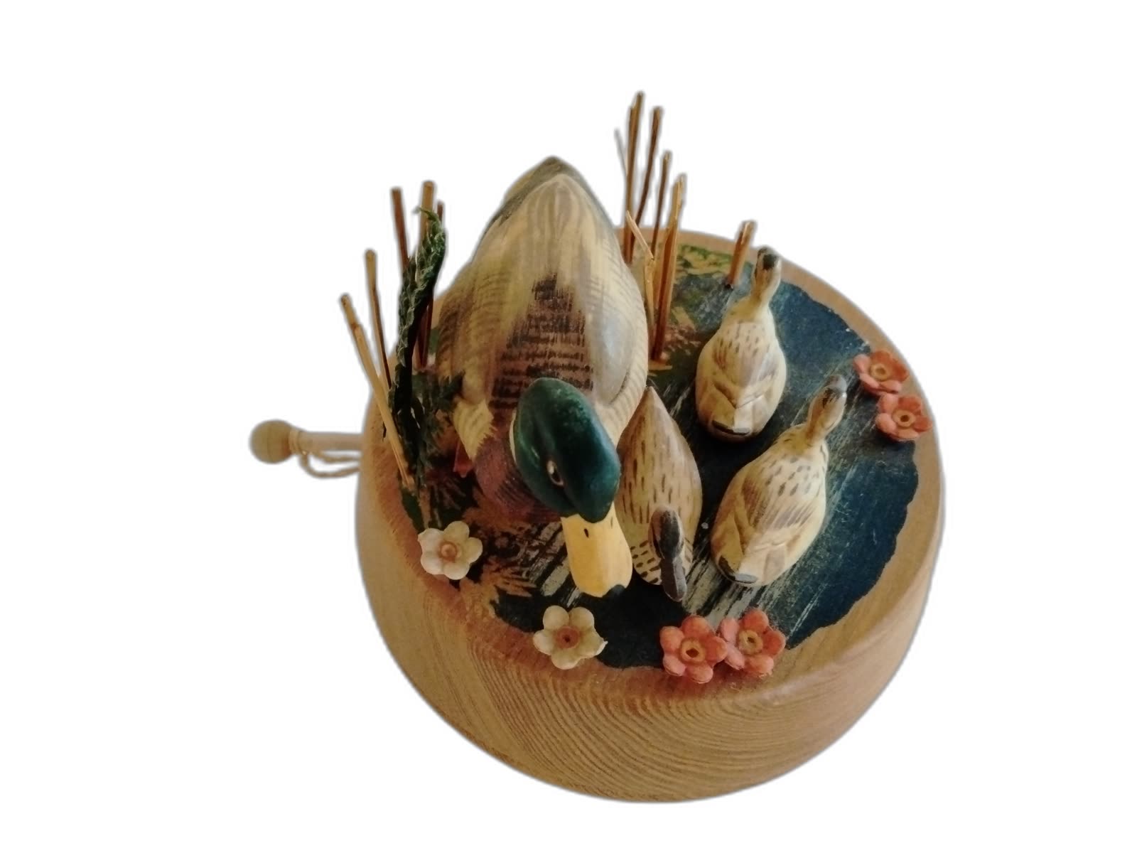 A-237 - Mallard Ducks Music Box - Photo 3