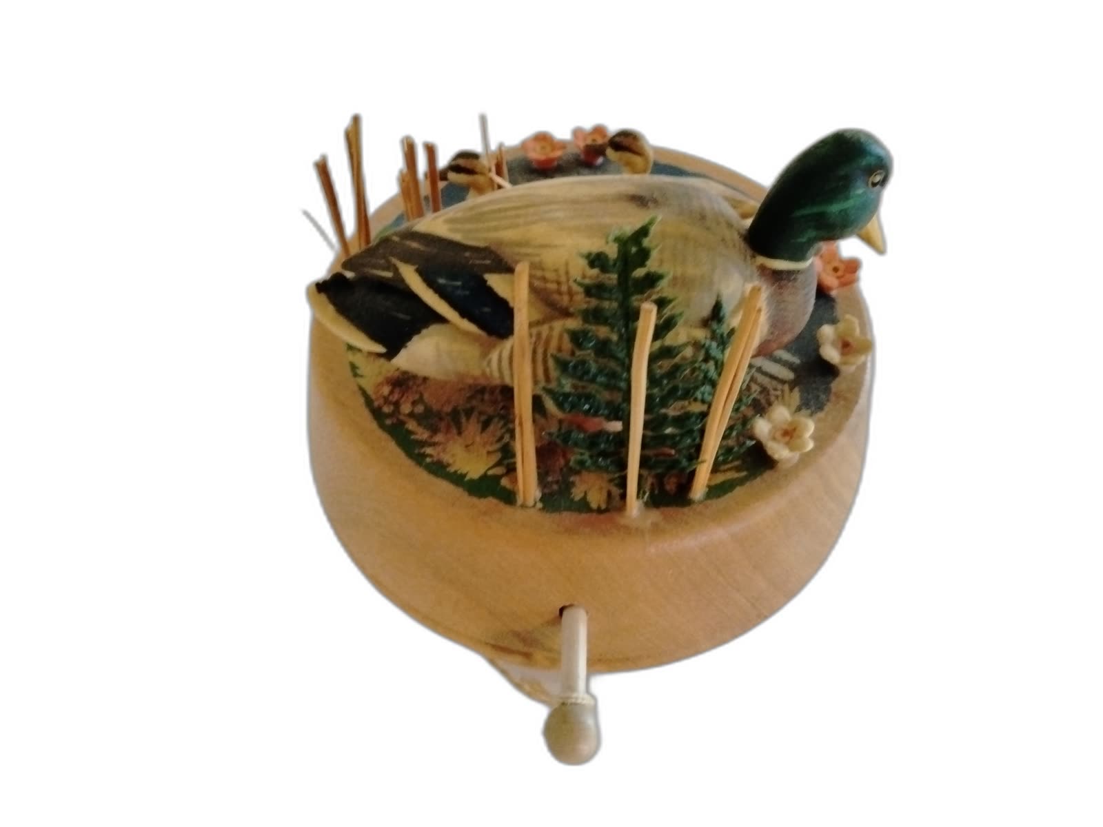 A-237 - Mallard Ducks Music Box - Photo 4