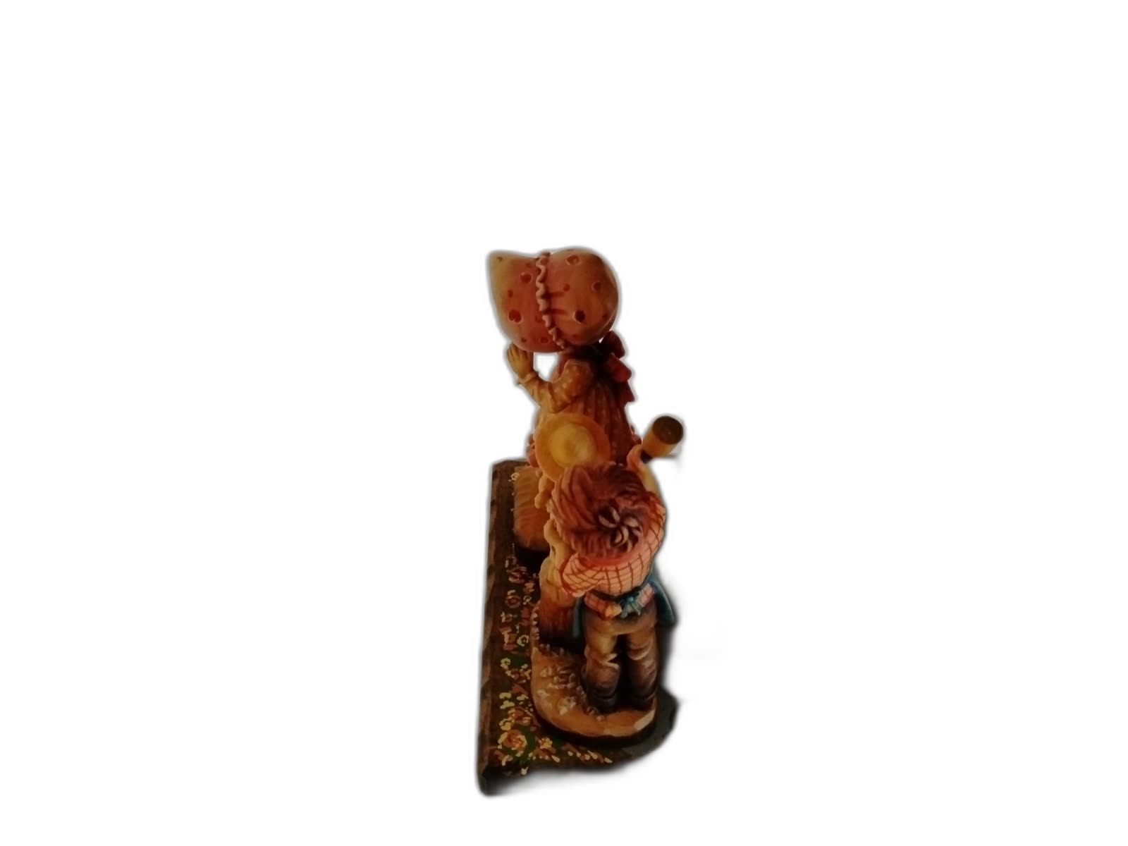 A-242 - Woodcarver Boy and Girl Display Set - Photo 2