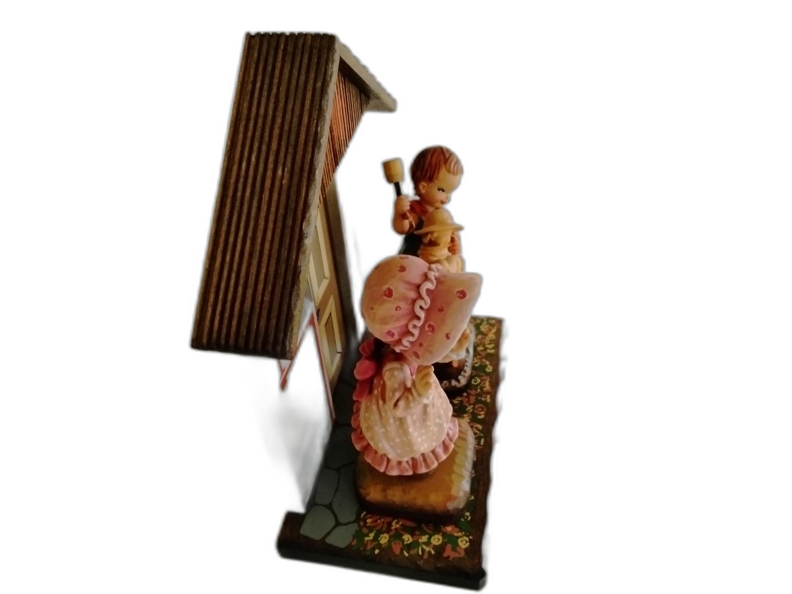 A-242 - Woodcarver Boy and Girl Display Set - Photo 3