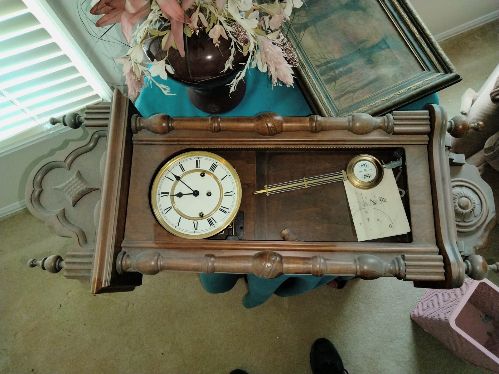 CL-005 Wooden Wall Clock image 1