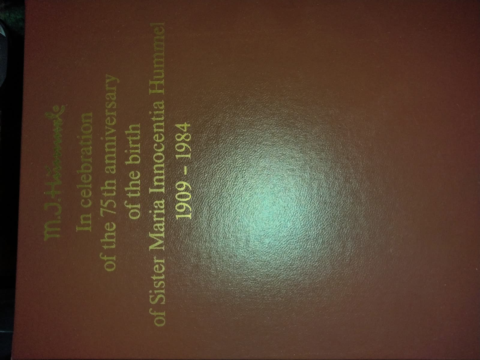 C1-001 Hummel Anniversary Plate & Figurine image 3