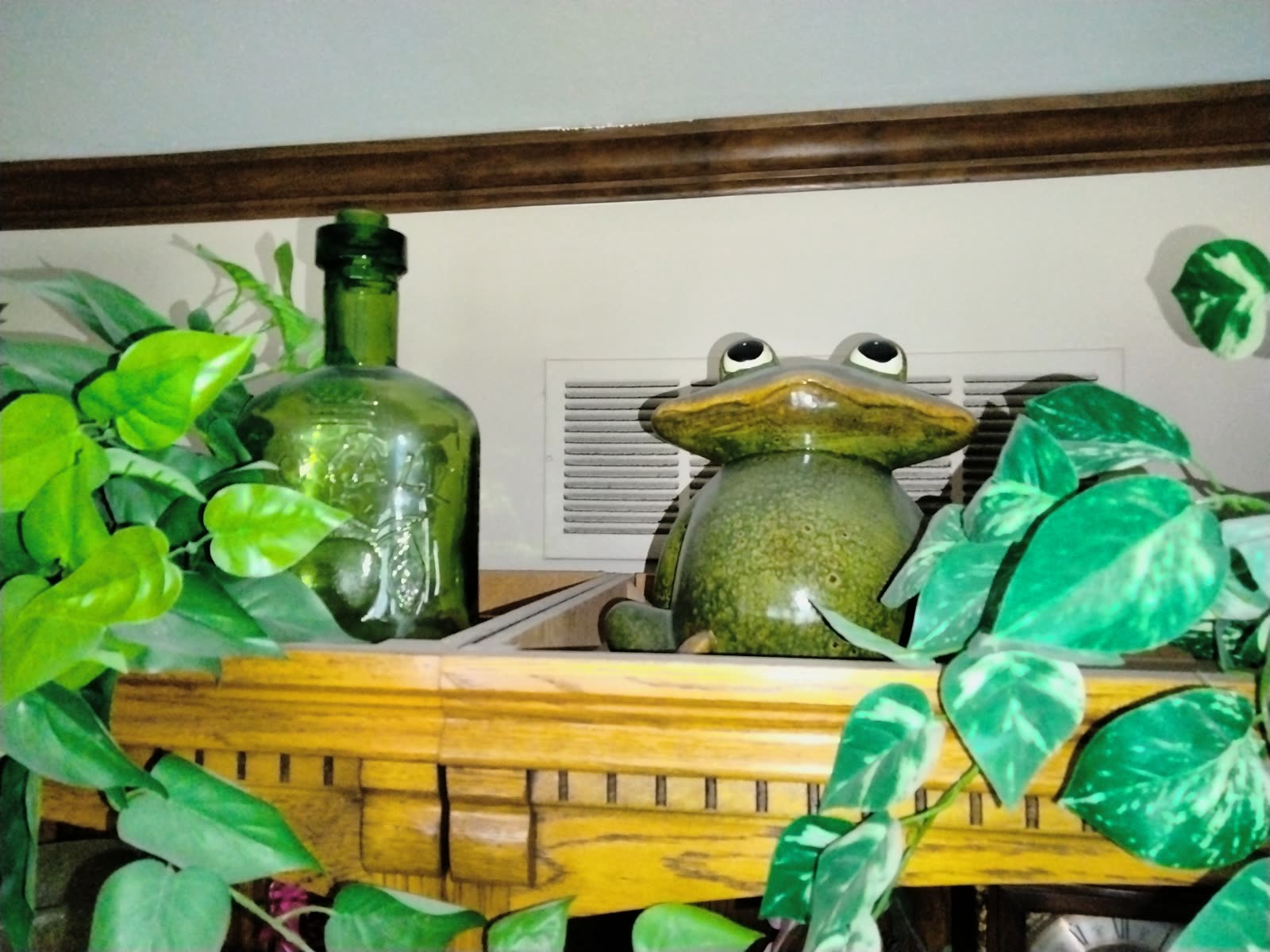 FL-017 Greenery Garland And Dried Floral Decor Lot image 2