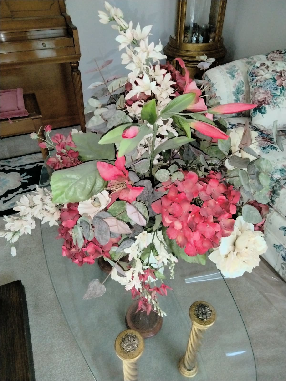 FL-018 Large Mixed Floral Arrangement image 1