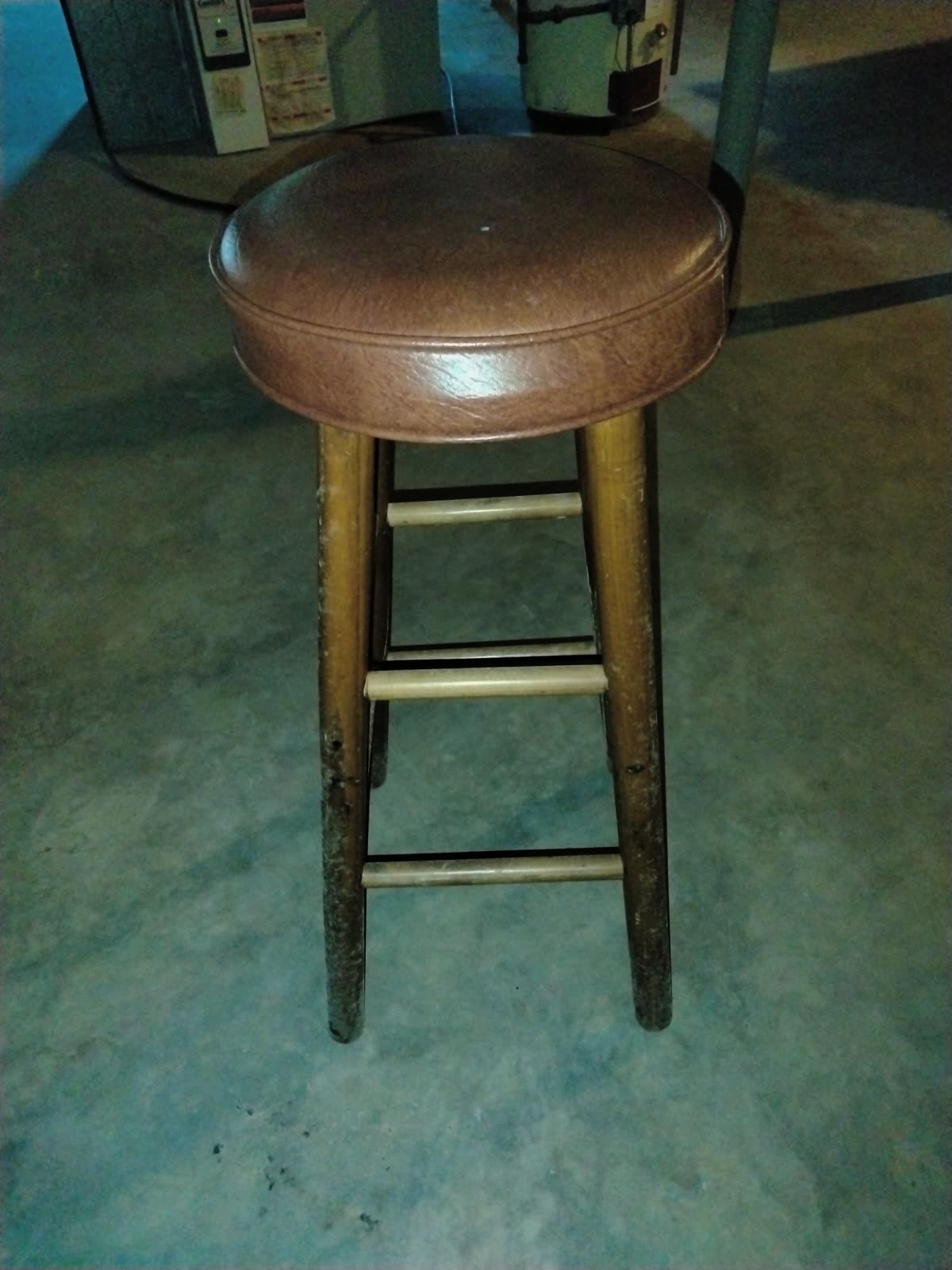 MS-022 Padded Bar Stools Pair image 2