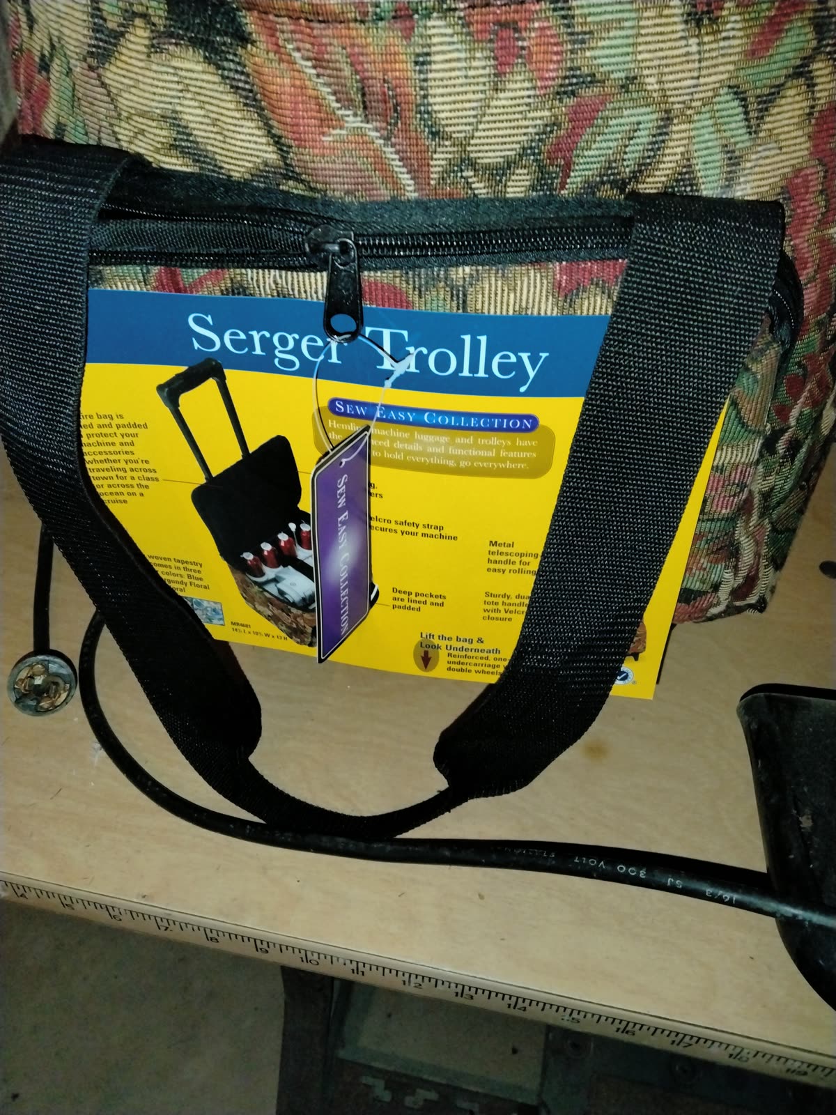 DS-009 Sewing Machine Trolley Bag image 1