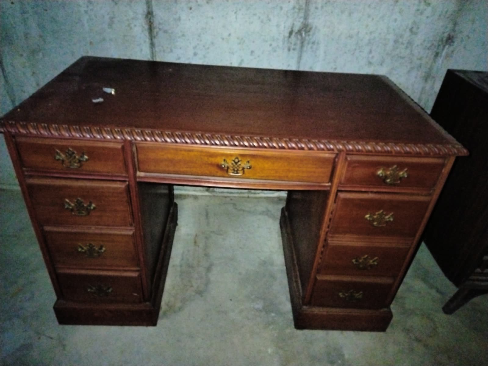 DS-005 Vintage Wood Desk image 1