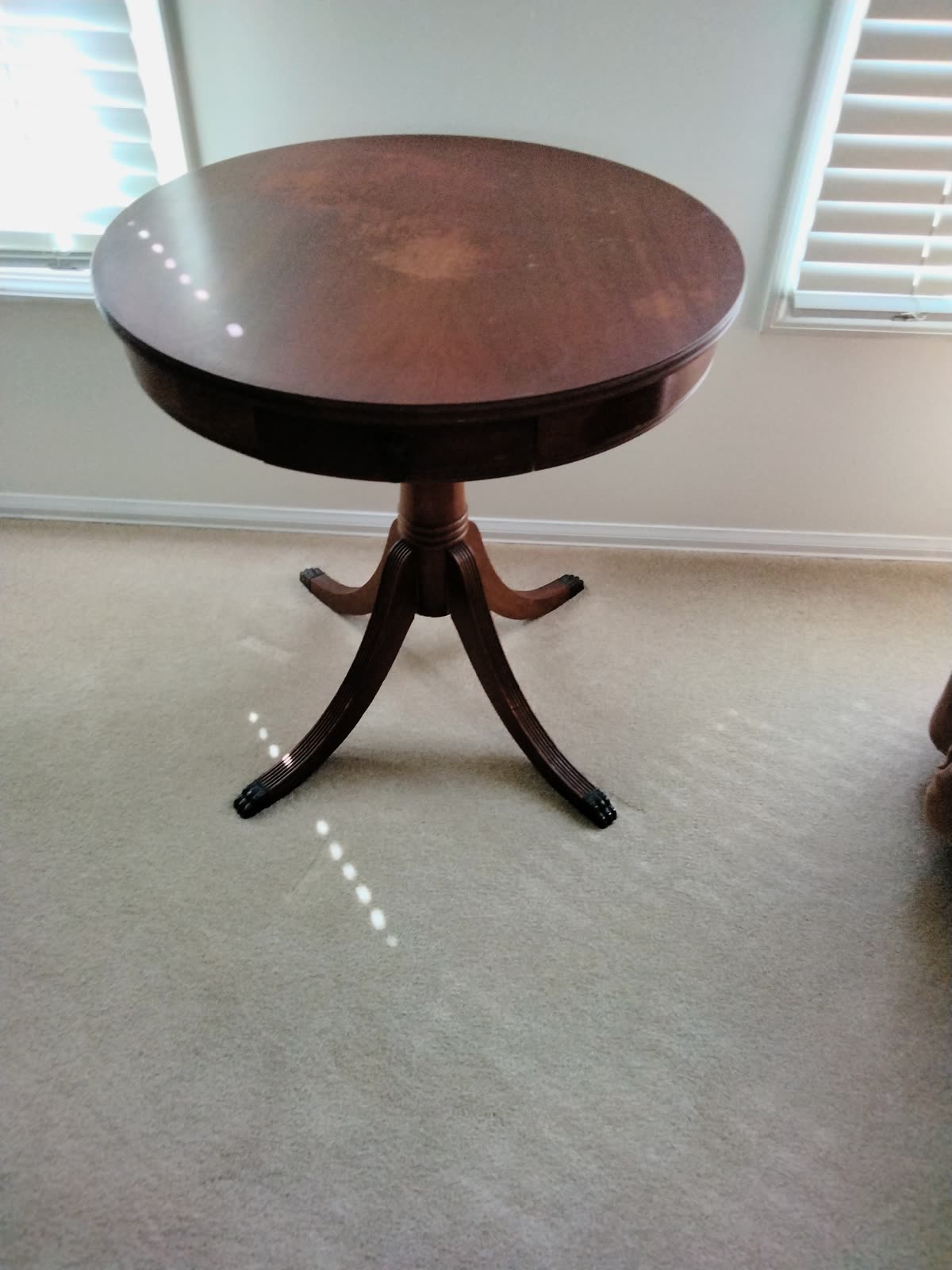 B1-006 Antique Wood Table image 1