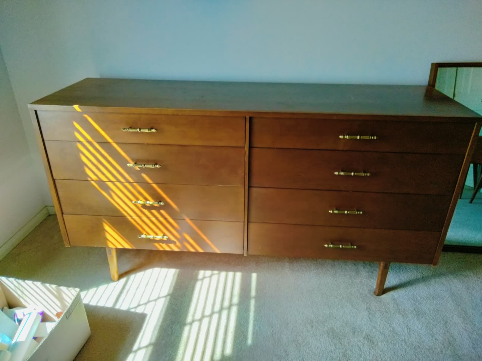 B2-001 Mid-Century Low Dresser image 3