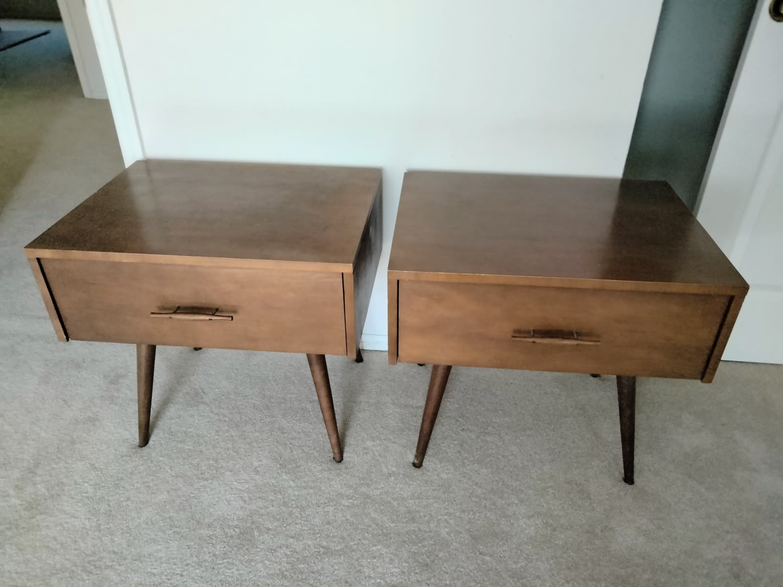B2-003 Mid-Century Nightstands (pair) image 2