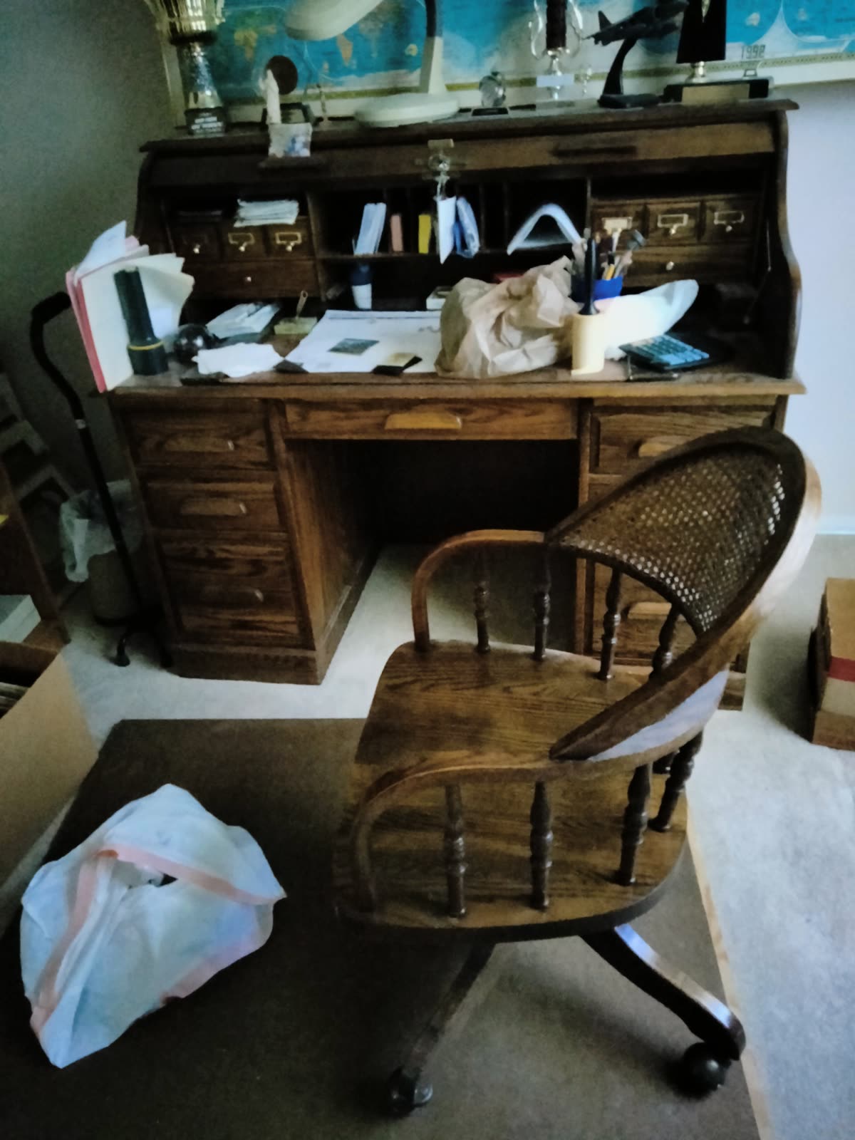 B4-001 Roll-Top Desk image 1