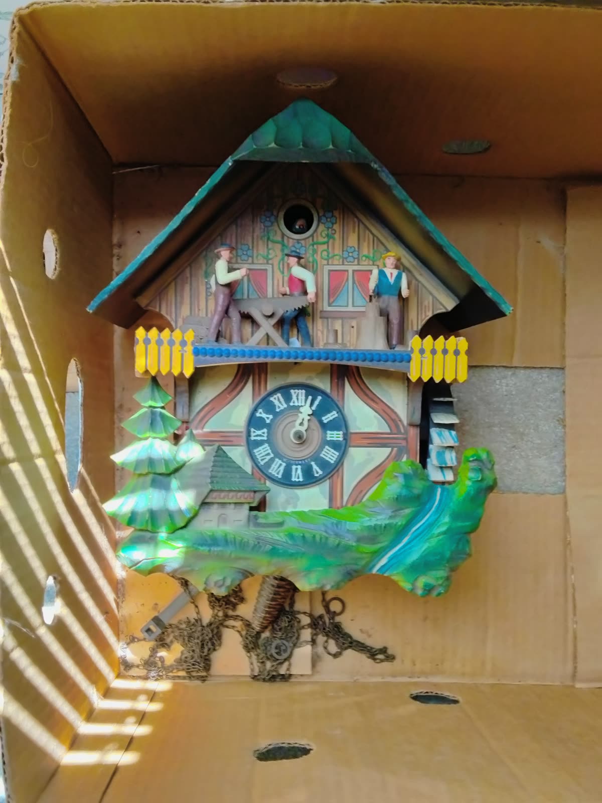 CL-005 Boxed Cuckoo Clock image 1